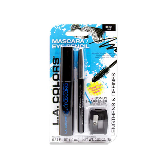 L.A. Colors – Lash Black Mascara & Pencil Bundle