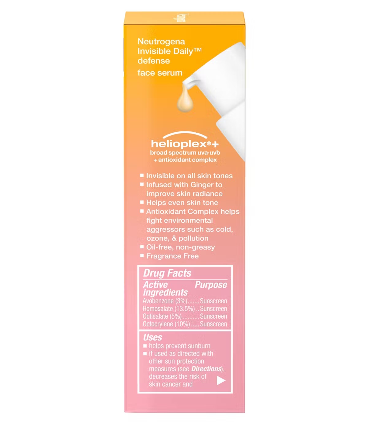 Neutrogena - Invisible Daily Defense Face Serum SPF 60+ - 50ml