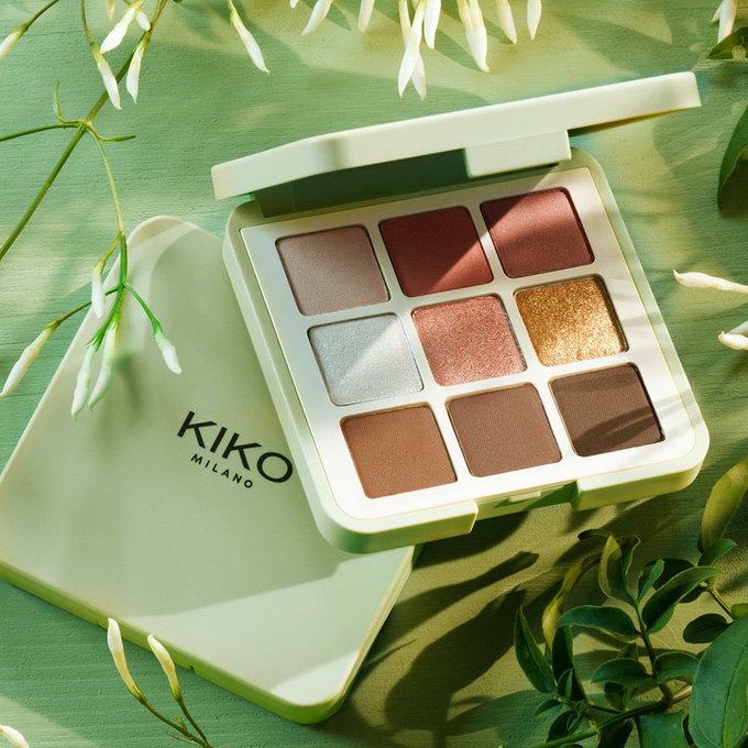 kiko milano Green Me Eyeshadow Palette