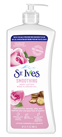 ST IVES - SMOOTHING ROSE & ARGAN OIL BODY LOTION