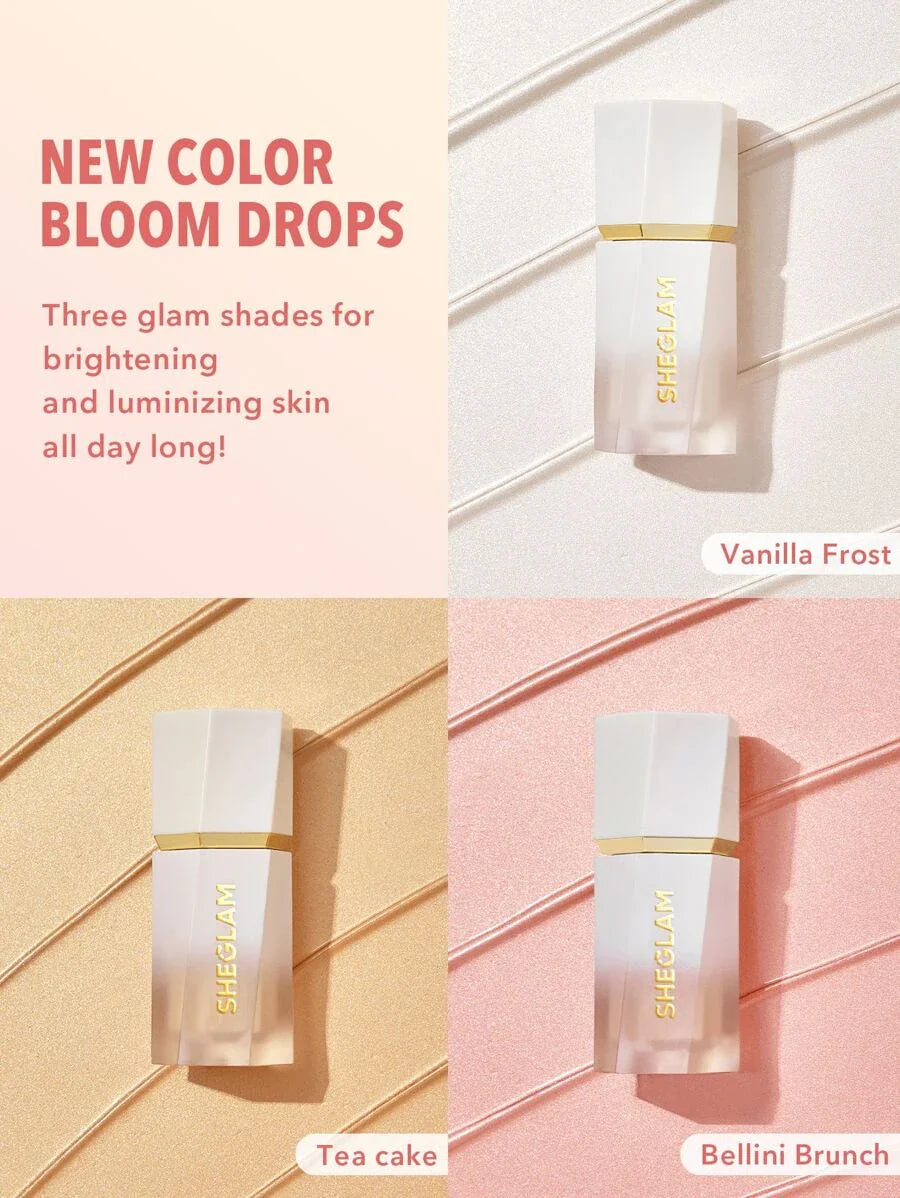 Sheglam - Glow Bloom Liquid Highlighter - Bellini Brunch