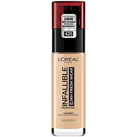 L'Oreal Paris - 24 Hour Fresh Wear Foundation - 100 linen