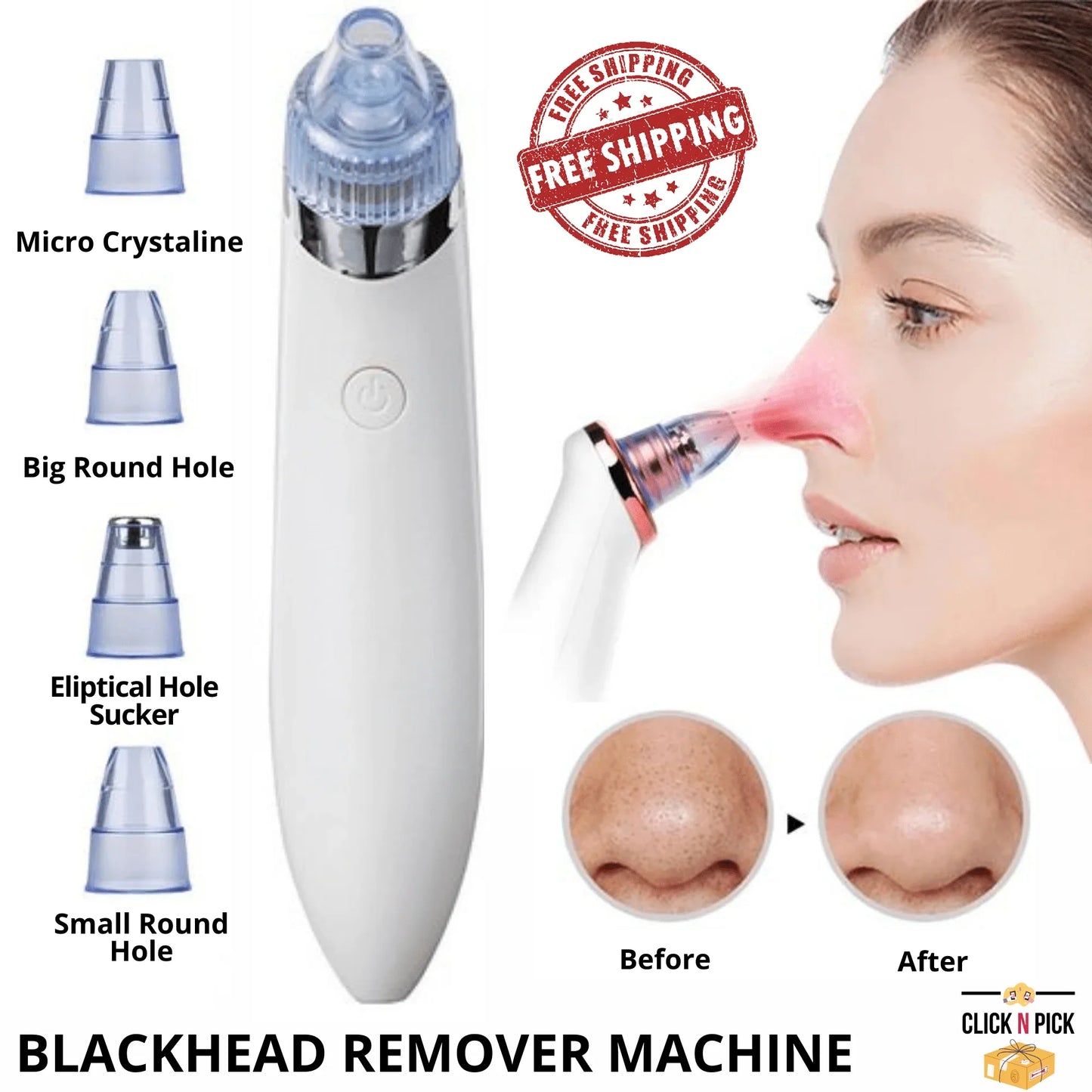 TOOLUXE - BLACK HEAD FACE VACCUM EXTRACTOR