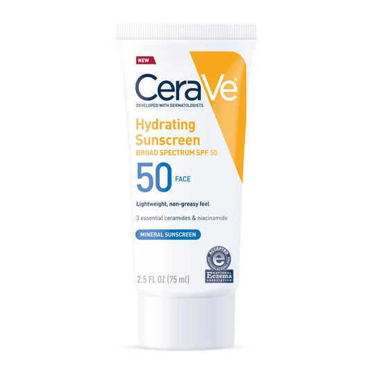 CeraVe - Hydrating Mineral Sunscreen SPF 50