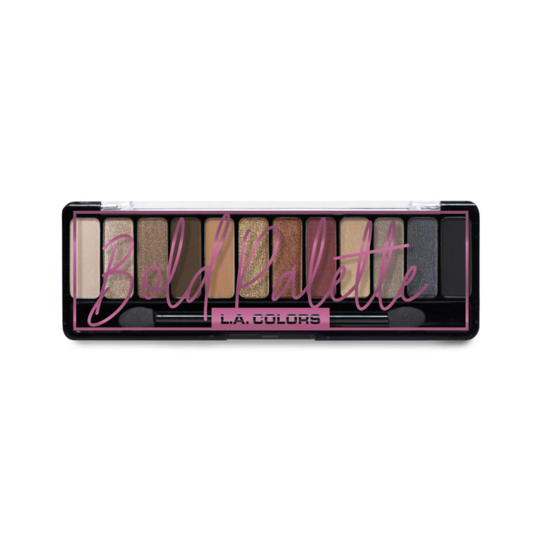 L.A. Colors – Bold 12-Pan Eyeshadow Palette