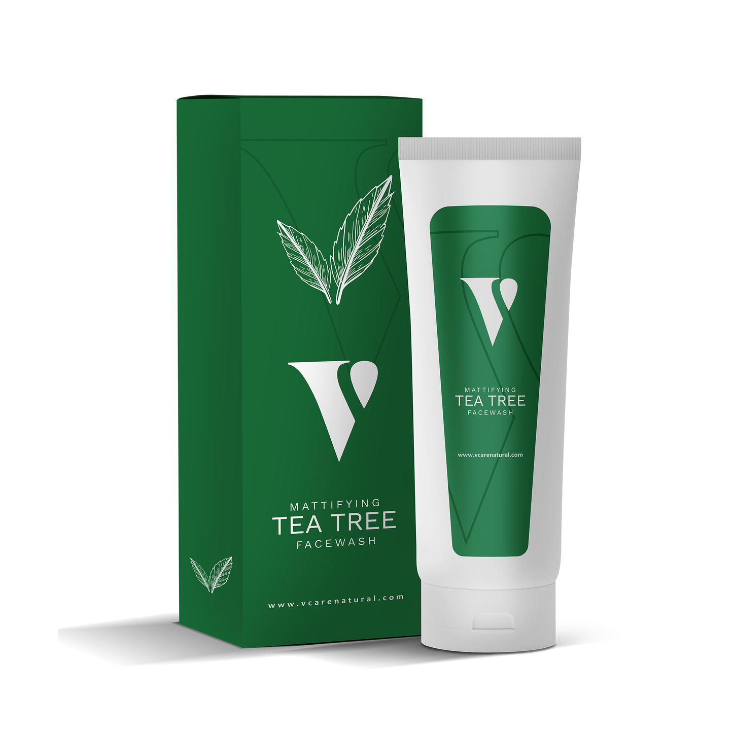 VCARE Natural Tea Tree Face Wash