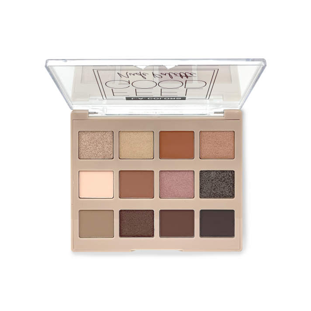 L.A. Colors – Feel Good Nude 12-Pan Eyeshadow Palette