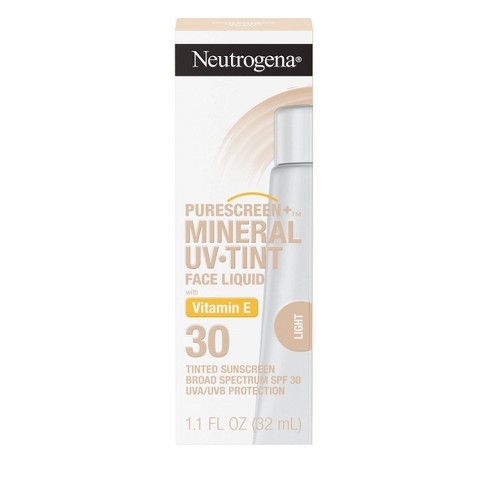 Neutrogena Mineral UV Tint Face Liquid Light Sunscreen - SPF 30 - 1.1oz