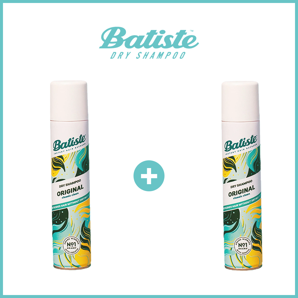 Bash Bundle Batiste - Dry Shampoo - Original Classic Fresh 200 Ml