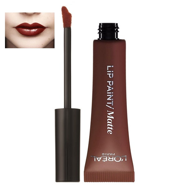 LOREAL - Lip Paint Matte 213 stripped brown