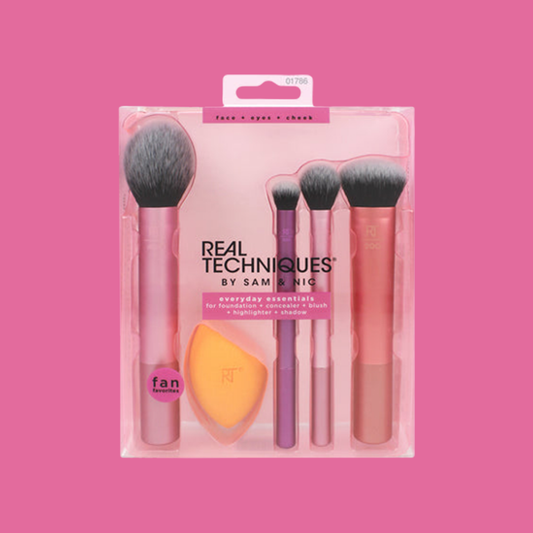 REAL TECHNIQUES - EVERYDAY ESSENTIALS BRUSH SET