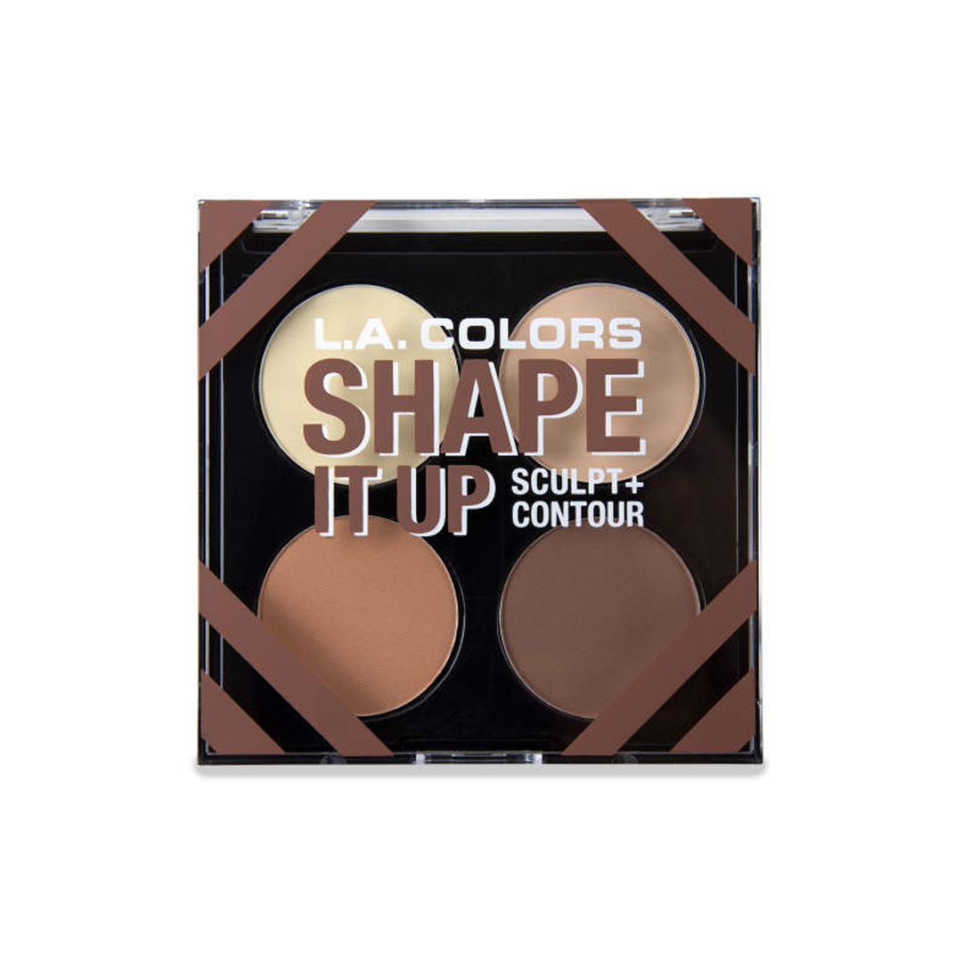 L.A. Colors – Shape It Up Sculpt & Contour Face Palette