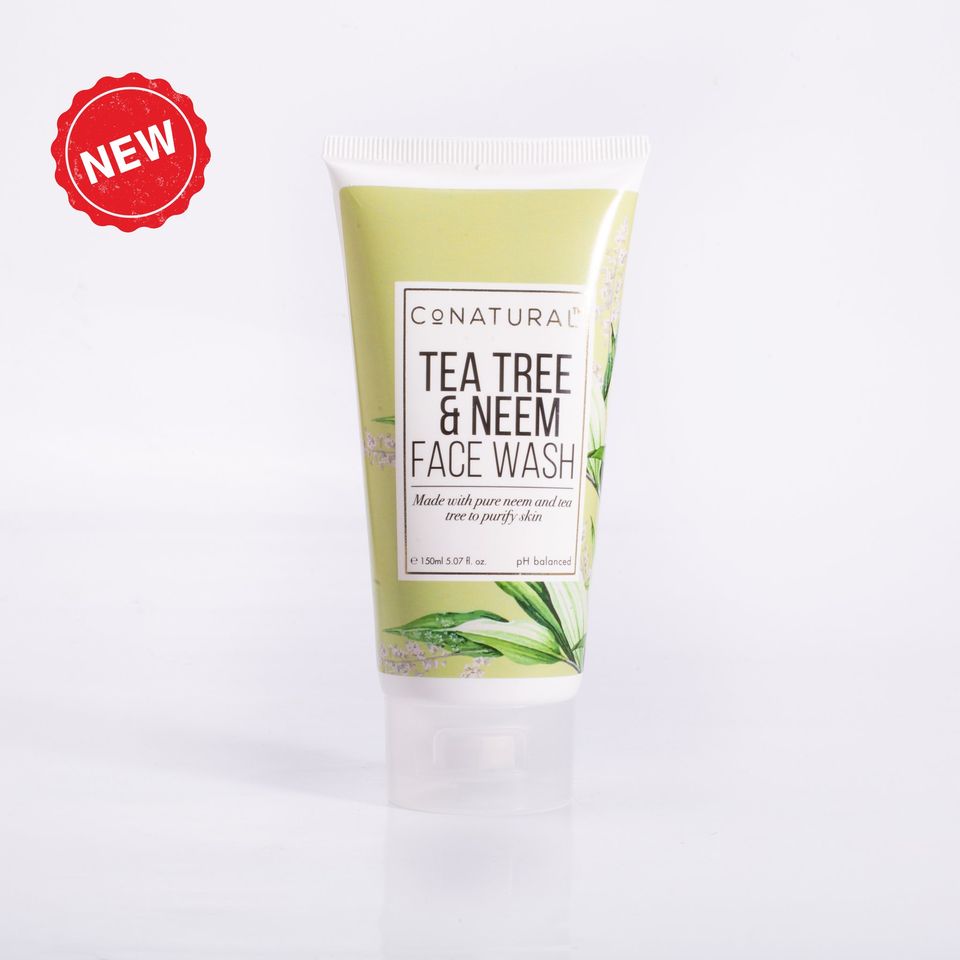 Co Natural-  Tea Tree & Neem Face Wash