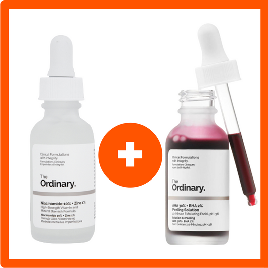 Bash Bundle - The Ordinary Niacinamide & Aha Bha Pha Peeling Solution 30ml