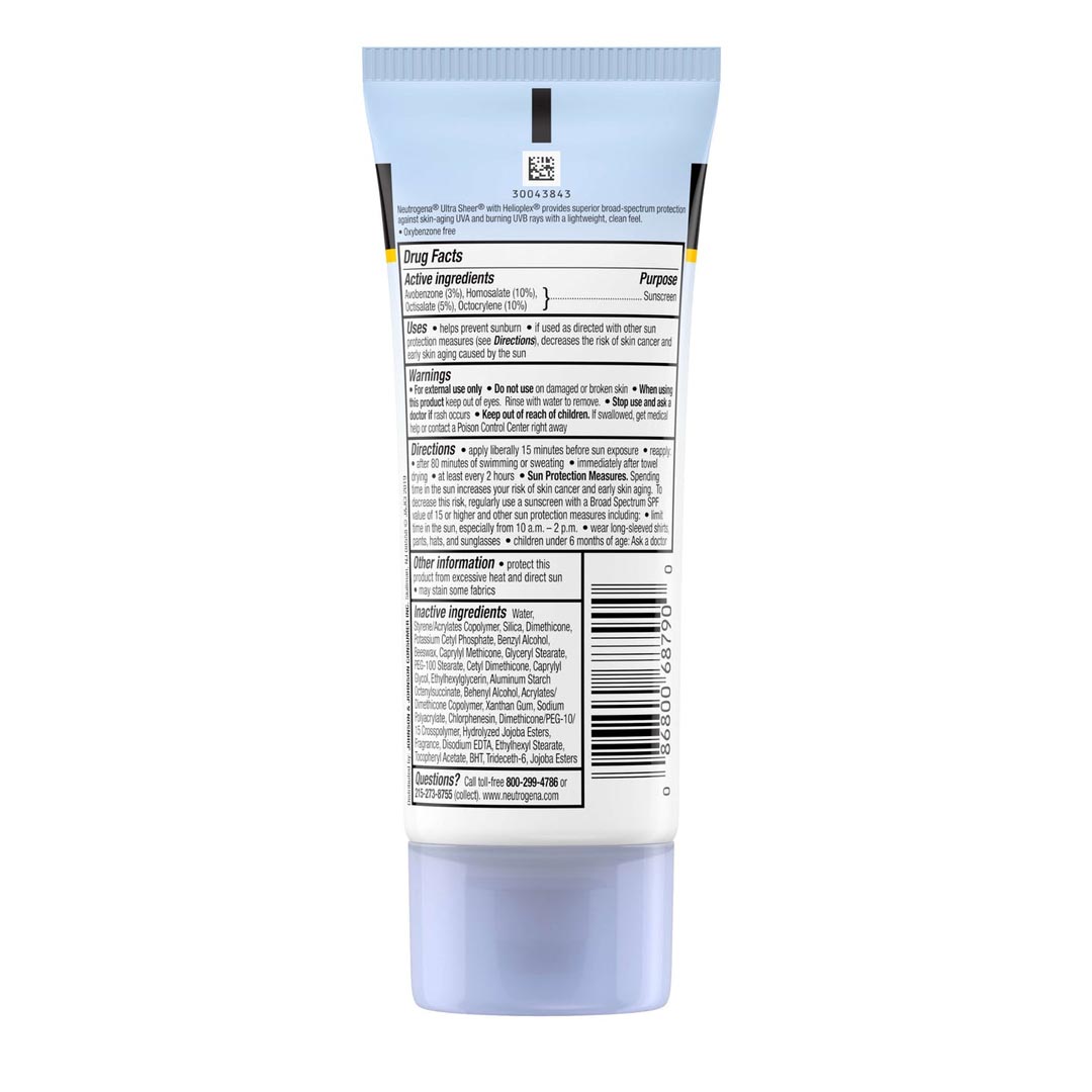 Neutrogena - Ultra Sheer Dry-Touch Sunscreen Broad Spectrum SPF 55 - 88 ml  (Near Expiry)