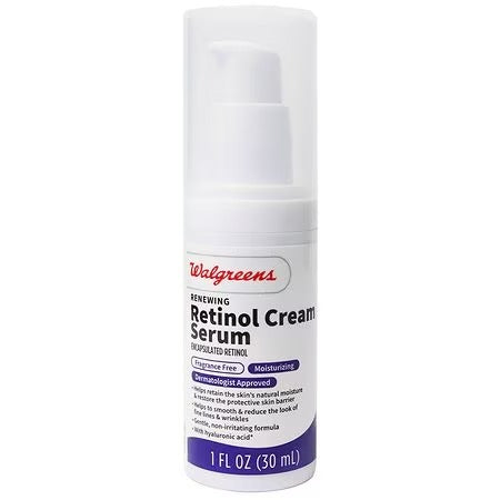 Walgreens - Renewing Retinol Cream Serum  - 30ml ( Slightly box damaged )