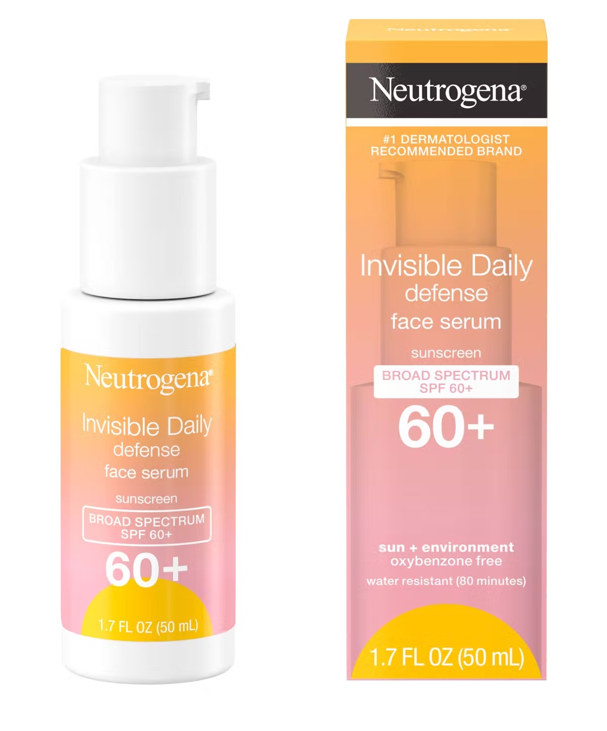 Neutrogena - Invisible Daily Defense Face Serum SPF 60+ - 50ml