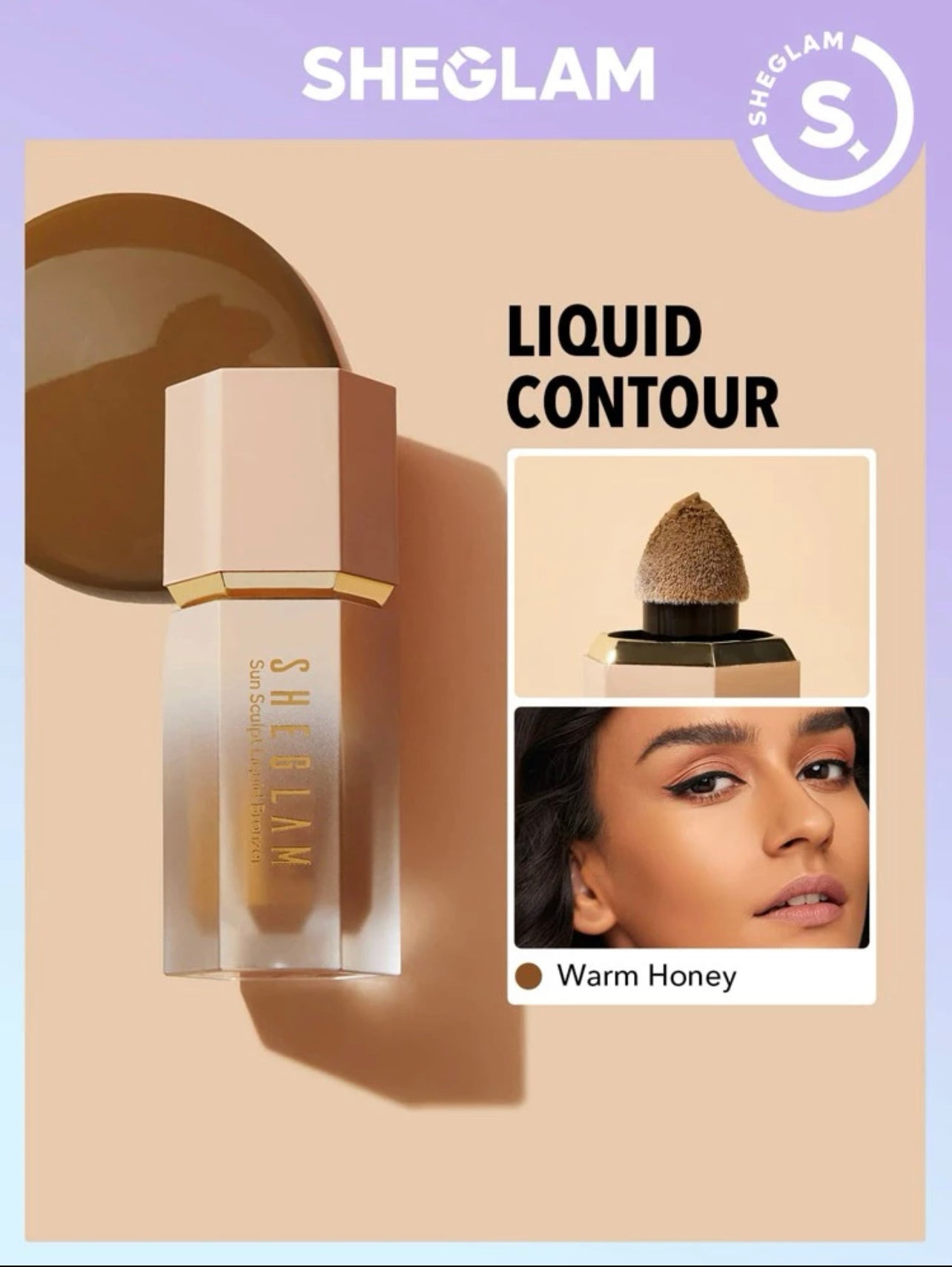 Sheglam - Sun Sculpt Liquid Contour Warm Honey