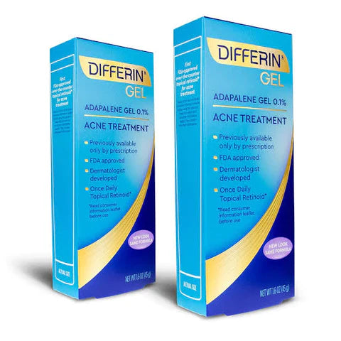 DIFFERIN GEL - ADAPALENE  0.1% ACNE TREATMENT GEL - 45gm