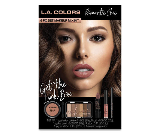 L.A. Colors – Romantic Chic Get The Look 6-Piece Makeup Mix Kit