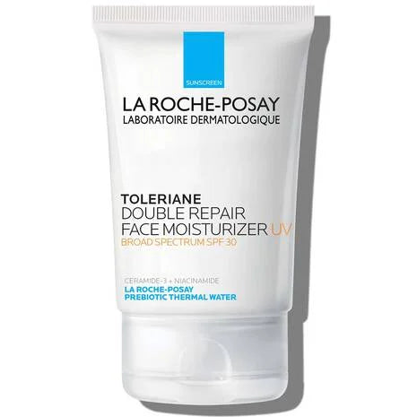 LA ROCHE POSAY - TOLERIANE DOUBLE REPAIR FACIAL MOISTURIZER WITH SPF 30 - 75ml ( SLIGHTLY BOX DAMAGED )